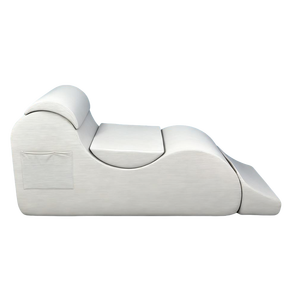 كرسي يوغا مريح بتصميم منحني مدمج جديد لعام 2026، أريكة للياقة البدنية والتمارين الرياضية بدون هيكل مع تخزين للاستوديوهات والغرف الصغيرة - Product Image 3