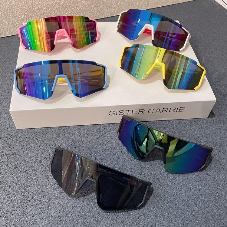 3301 Hot Selling Cheap Glasses for Kids Outdoor Sports Sunglasses Colored Film Eyewear for Road Cycling Windproof Kids Eyewear