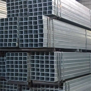 Proveedor Directo de Fábrica de Tubos Cuadrados Huecos Galvanizados de 1.5 Pies de Largo, Tubos Cuadrados de Alta Calidad - Product Image 6