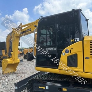 Japan komatsu Second Hand Komatsu PC70 <b>PC</b> 70-8 Hydraulic <b>Mini</b> Digger Used Excavator for Sale Multi Function - Product Image 2