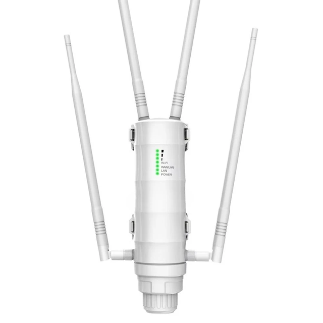 High-Power Outdoor WiFi Long Range Extender Dual Band 2.4G/5GHz AC1200 1200mbps Wireless Router Repeater Signal Booster
