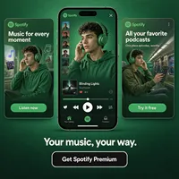 12 mois/1 an 1 abonnement familial Spotify Premium, activation rapide, application musicale, compte Premium