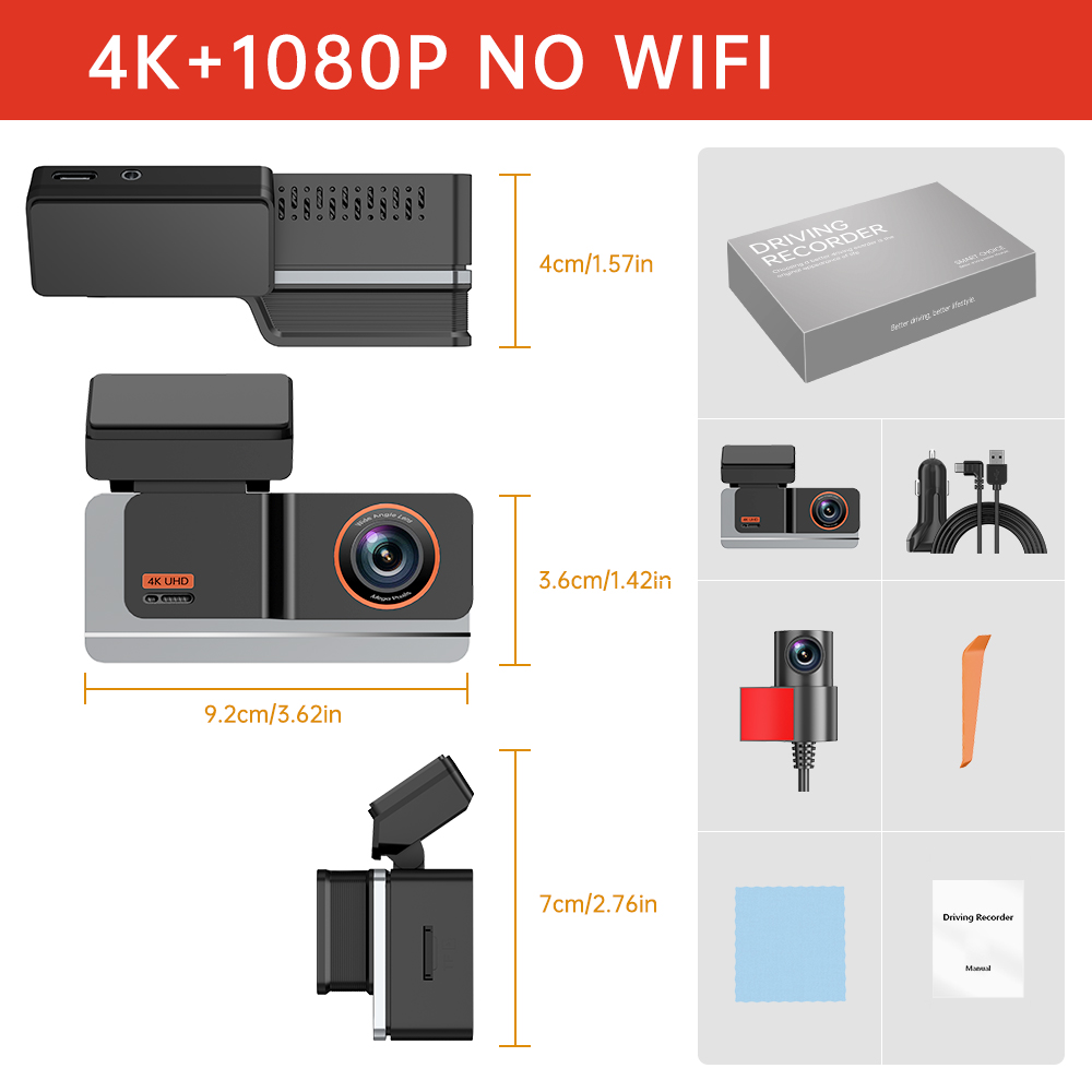 4K + 1080P PAS DE WIFI