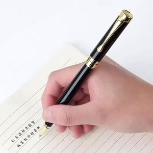 Branded Printing Executive Classic Black and <b>Gold</b> Ballpoint <b>Pens</b> With Logo Custom Luxury Metal <b>Pen</b> - Product Image 4