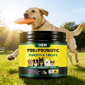 Tabletas Masticables Probióticas para Perros OEM ODM, Alto Contenido Proteico, Apoyo Inmunológico, Salud Intestinal, Apoyo Digestivo, Salud de la Piel y el Pelaje, Suplemento para Mascotas - Product Image 2