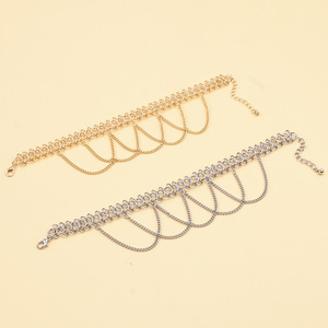 Gold Tassel Arm Chain Geometric Design <b>Beach</b> Jewelry Women's Fashion <b>Accessory</b> - Product Image 4