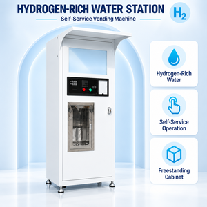 Distributeur d'eau hydrogénée en libre-service 24h/24 <span class=keywords><strong>avec</strong></span> <span class=keywords><strong>générateur</strong></span> d'hydrogène moléculaire pour projets <span class=keywords><strong>de</strong></span> remplissage commercial - Product Image 4