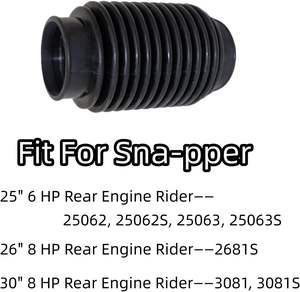 Joint d'étanchéité d'essieu 075115YP compatible avec les tondeuses autoportées BS, S-napper, Murray, joint d'étanchéité d'essieu arrière 7075115YP - Product Image 3