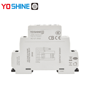 ヨシネ YX741FDA01 SPDT 3P4W 密閉型小型欠相・逆相・非対称電圧保護リレー - Product Image 2