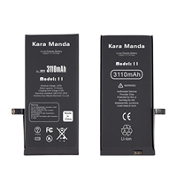 Baterai Digital Kapasitas Tinggi Kara Manda untuk iPhone 11, 0 Cycle OEM, Pengiriman Cepat, Tersedia, Grosir, Garansi 1 Tahun