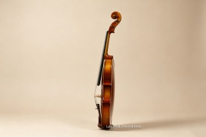 Violon acoustique 4/4, dessus en épicéa, dos en érable, touche en ébène, cordes en acier, instrument de musique professionnel fait à la main - Product Image 5