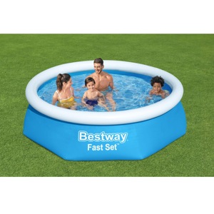 <span class=keywords><strong>Piscina</strong></span> Inflable Redonda <span class=keywords><strong>Bestway</strong></span> 57450 Fast <span class=keywords><strong>Set</strong></span> de 2.44 m X 61 cm, <span class=keywords><strong>Piscina</strong></span> Inflable, <span class=keywords><strong>Piscina</strong></span> Elevada, Piscine Gonflable - Product Image 1