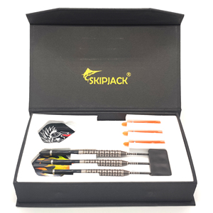 Vente chaude, approvisionnement en gros, <span class=keywords><strong>jeu</strong></span> <span class=keywords><strong>de</strong></span> fléchettes personnalisées avec <span class=keywords><strong>pointe</strong></span> en <span class=keywords><strong>acier</strong></span> tungstène à 90% - Product Image 5