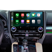 Écran tactile Android 15,7 pouces avec GPS DSP et CarPlay sans fil pour Alphard/Vellfire 2015-2022, navigation multimédia 8+128 Go