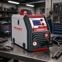 Meilleur prix – Poste à souder MIG synergique portable MIG200DP à double impulsion, 220 V, cycle de travail 60 %, pour fil d'aluminium 1,0/1,2 mm