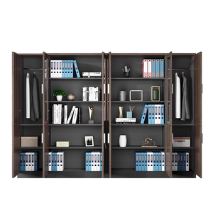 Suministro de fábricas chinas, venta al por mayor, nuevo diseño, archivadores de oficina de madera <span class=keywords><strong>baratos</strong></span>, estantería - Product Image 4