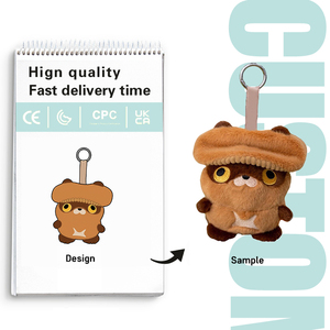 Coussin décoratif personnalisé en peluche, motif dessin animé mignon, thèmes Noël, fruits, aliments, oignon - Product Image 3