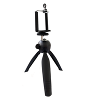 Perche à selfie avec trépied de bureau, support de projecteur, stabilisateur vidéo pour diffusion en direct, support de caméra aérien avec fonctions de réglage