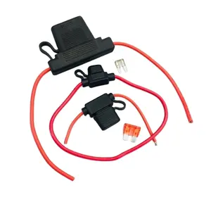 Best quality 12V Automotive ATC Car Blade Fuse Tap In line Mini Fuse Holder with 10 Gauge Wire