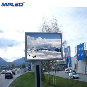 Màn hình hiển thị bảng hiệu LED RGB SMD 1921 P5 ngoài trời, giá màn hình điện tử, chân đứng thẳng đứng - Product Image 2