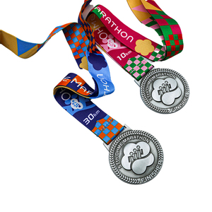 Medalla de diseño personalizado al por mayor, premio 3D con forma de planta, medalla deportiva de metal para maratón, medallas 3D personalizadas, medallas de fútbol de metal - Product Image 2