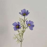 Bunga Cosmos Buatan Realistis, Buket Daisy Sutra untuk Dekorasi Interior Rumah, Rangkaian Pernikahan, dan Perlengkapan Fotografi