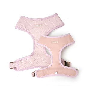 HanYangカスタムソフトレザー犬用ハーネス犬用アクセサリー革犬用首輪とうんちバッグセーラーボウ - Product Image 2