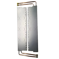 Refroidisseur en aluminium à refroidissement rapide, plaque froide liquide pour équipement de télécommunications haute puissance 1000W