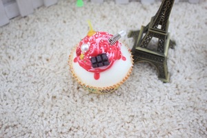 ของเล่นมีเสียงบีบขนมปังจำลองสำหรับเด็กทำจากแป้งบัตเตอร์ครีมทำเค้กแบบอาหาร - Product Image 3