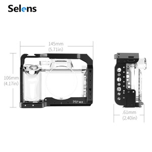 Selens Camera Balance <span class=keywords><strong>Cage</strong></span> Shake Reduction Stabilizer Case Cradle para <span class=keywords><strong>Sony</strong></span> A7RIII/<span class=keywords><strong>A7III</strong></span>/A7M3 Vlog Video Live Streaming - Product Image 4