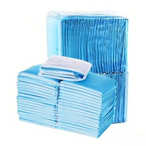 Tapis absorbants jetables pour animaux de compagnie, contrôle des odeurs, sûrs pour les animaux, super absorbants, non toxiques, base stable, effet longue durée, protection contre les fuites - Product Image 1