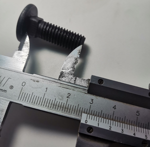 M4 M5 M6 M8 <strong>M10</strong> M12 <strong>Coach</strong> <strong>Bolt</strong> Black Cup Head Square Neck Carriage <strong>Bolts</strong> - Product Image 2