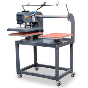 Hai trạm hồng ngoại định vị máy ép nhiệt 40x50 thăng hoa máy in 40x60 kích thước khác nhau - Product Image 4