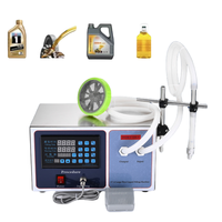 Machine de remplissage de liquide en bouteille semi-automatique à tête unique Remplisseuse de liquide électrique continue de petite taille en acier inoxydable 30-13000ml