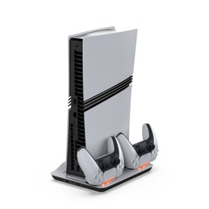 Soporte <span class=keywords><strong>de</strong></span> <span class=keywords><strong>carga</strong></span> para consola multifuncional, <span class=keywords><strong>Base</strong></span> <span class=keywords><strong>de</strong></span> ventilador <span class=keywords><strong>de</strong></span> refrigeración con Joystick para <span class=keywords><strong>PS5</strong></span> Slim Pro Blu-ray Dock, accesorio <span class=keywords><strong>de</strong></span> juego para el juego <span class=keywords><strong>de</strong></span> la TP5-05102B - Product Image 3
