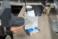 Pince de collecte de données visuotactile UMI avec mesure de force 3D et positionnement SLAM pour l'IA embarquée