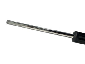 Tige de pistolet en métal pour nettoyeur haute <span class=keywords><strong>pression</strong></span> avec revêtement en plastique et rayures verticales - Product Image 2