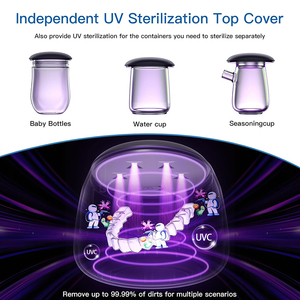 Nettoyeur dentaire portable à ultrasons à micro-vibrations haute fréquence 45 kHz rechargeable avec couvercle supérieur - Product Image 4