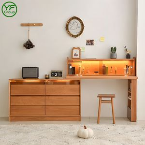 <span class=keywords><strong>Commode</strong></span> de style nordique <span class=keywords><strong>en</strong></span> bois de cerisier massif avec <span class=keywords><strong>tiroirs</strong></span> <span class=keywords><strong>en</strong></span> bois de buis pour la chambre à coucher - Product Image 1