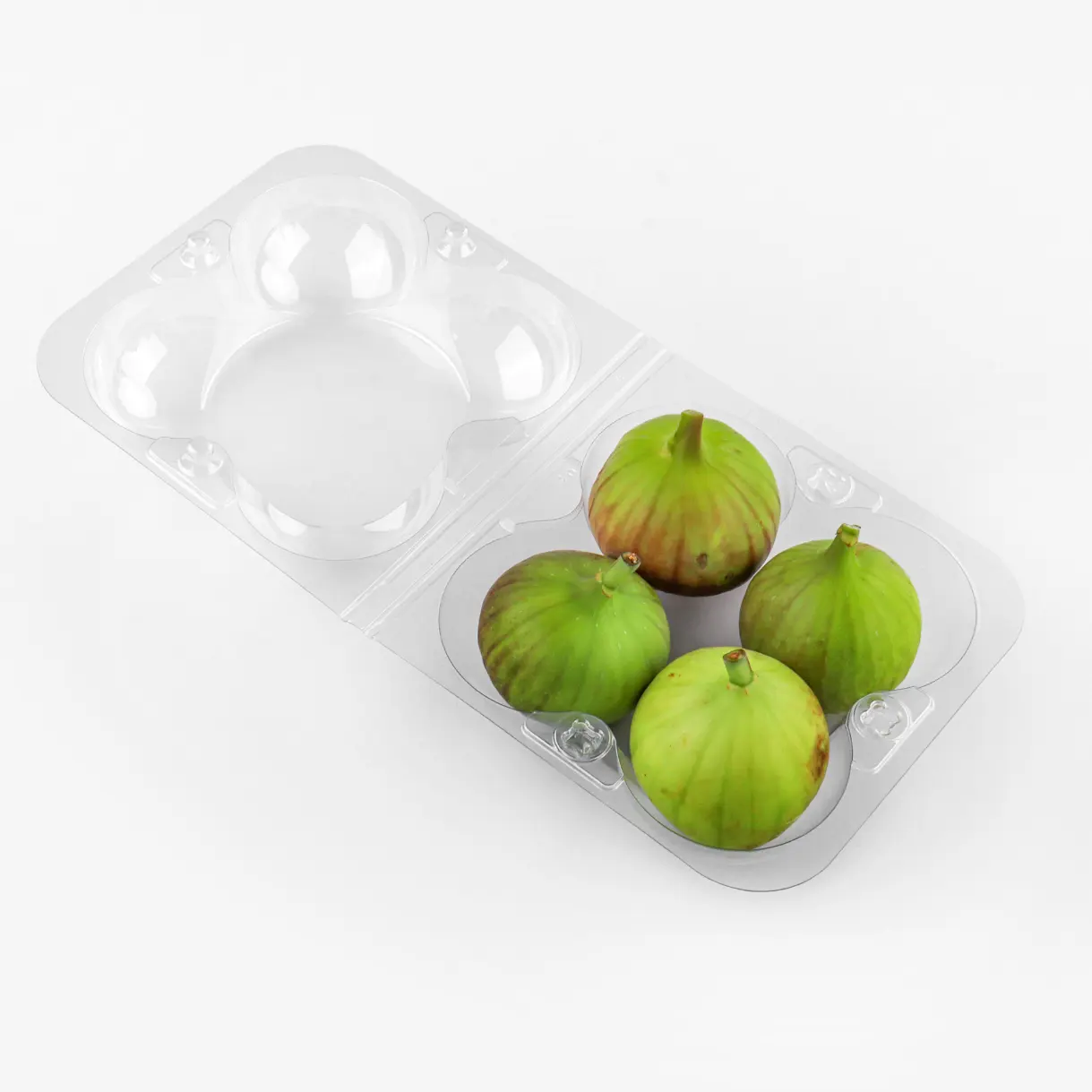 Factory Custom Clear PET Plastic Blister Apple FIG Peach Pear orange Packaging Container Fruit Plastic Box