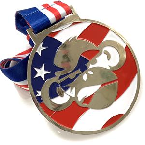 Einzigartige Affen metall medaillen mit Band-anpassbar und hochwertig - Product Image 6