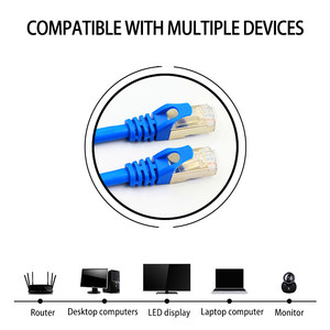 Cable de Conexión Ethernet CAT6 de Cobre de Alta Velocidad - 0.5m a <span class=keywords><strong>100m</strong></span> 305m  <span class=keywords><strong>UTP</strong></span>/FTP/SFTP con Revestimiento de PVC - Product Image 6