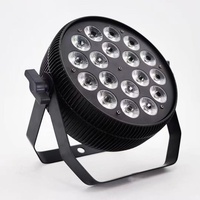 Nouveau projecteur PAR LED plat pour scène, DJ, discothèque, événements, 18x18, 12x18W RGBW