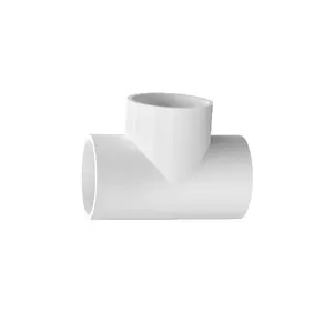 TOP Seller PVC Pipe Fitting Sch40 PVC China Supplier Manufacture Plastic Pipe Fittings for Water PVC TEE