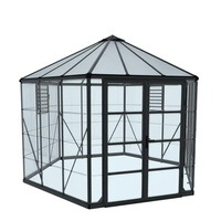 Tente de luxe PC Dome Glamping avec ventilateur d'extraction et éclairage LED Application extérieure Conception de la ventilation du fabricant