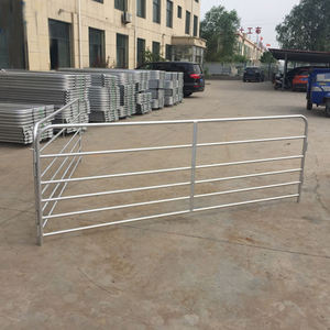 Vente en gros Nouvelle-Zélande Ferme 1m Hauteur 2.9 <span class=keywords><strong>m</strong></span> Longueur 6 Bar Corral <span class=keywords><strong>Mouton</strong></span> Panneaux Bétail Faune Clôture Barre d'Acier Chèvre Clôture - Product Image 5