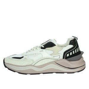 D.A.T.E. Sneakers Basse M411-FG-HF-WB Bianco/Nero - Product Image 1
