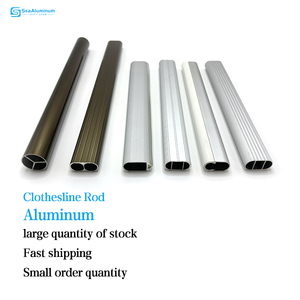 Barandillas y pasamanos de tubo de riel de armario de aluminio de diseño moderno Producto - Product Image 3