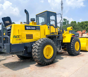 Chargeuse sur pneus d'occasion 5 tonnes au meilleur prix, entièrement inspectée, d'origine japonaise, matériel <span class=keywords><strong>de</strong></span> <span class=keywords><strong>construction</strong></span> Komatsu WA380 pour la <span class=keywords><strong>construction</strong></span> routière - Product Image 4