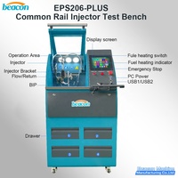 Banc d'essai d'injecteurs diesel Common Rail et injecteurs piézoélectriques BEACON EPS206-PLUS avec fonctions BIP et de codage d'injecteurs